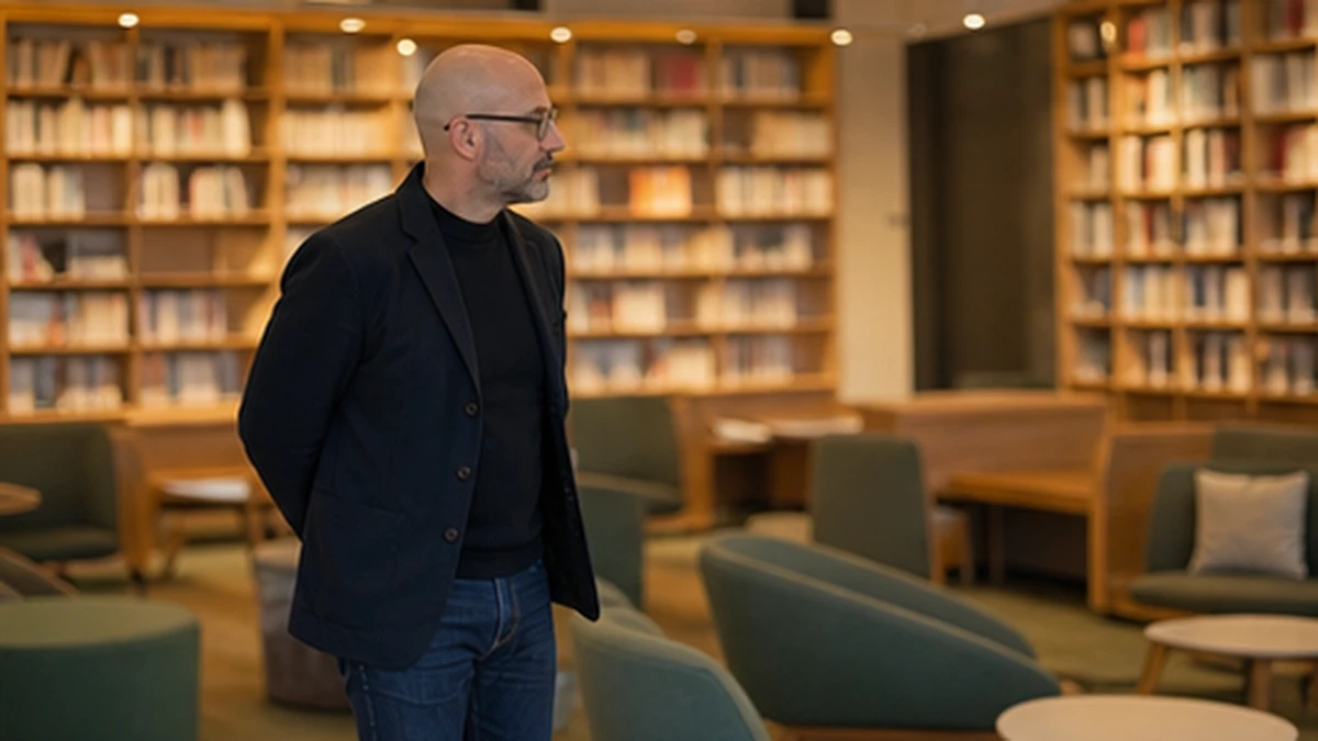 Fotografia editoriale: Costruire una biblioteca di classe accogliente — scena 1