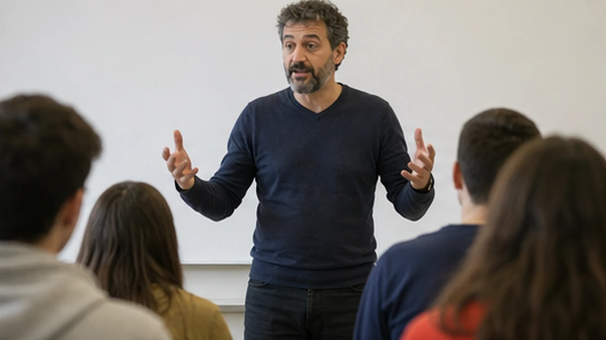 Fotografia editoriale: Un metodo di studio efficace per la scuola secondaria — scena 1